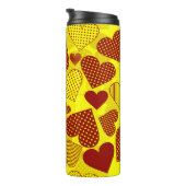 'Patchwork Hearts'-beker Thermosbeker (Geroteerd rechts)