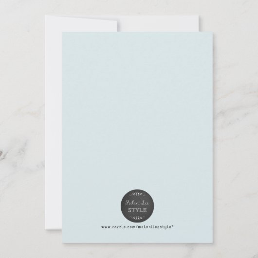 Patchwork hete luchtballon Baby shower uitnodiging (Achterkant)