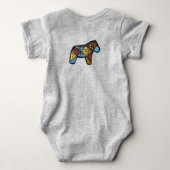 Patchwork Horse Romper (Achterkant)