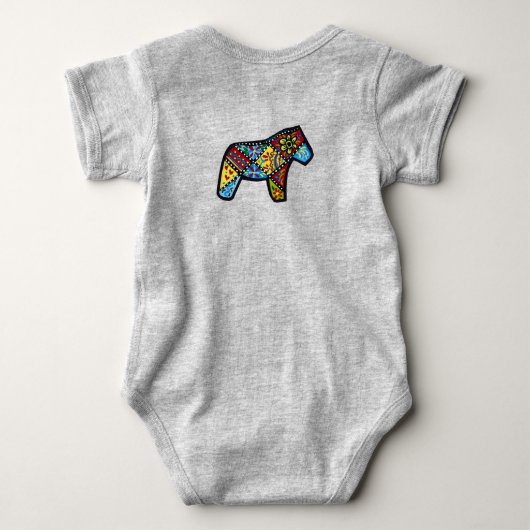 Patchwork Horse Romper (Achterkant)
