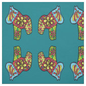 Patchwork Horses Stof (Swatch)