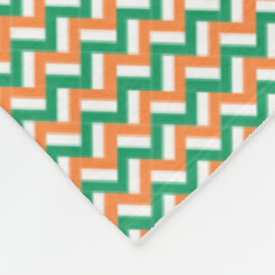 Patchwork Ierland Vlag Patroon Fleece Deken