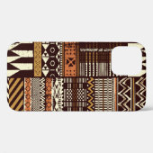Patchwork in stamweefsel van Afrikaanse stijl abst Case-Mate iPhone Case (Achterkant (horizontaal))