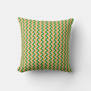 Patchwork India Vlag Patroon Kussen