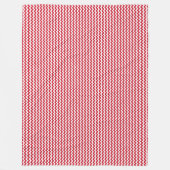 Patchwork Indonesië Vlag Patroon Fleece Deken (Voorkant)