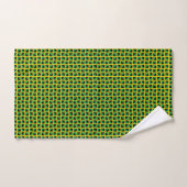 Patchwork Jamaica Vlag patroon Bad Handdoek (Handdoek)
