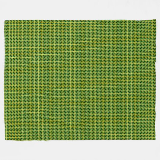 Patchwork Jamaica Vlag patroon Fleece Deken (Voorkant (Horizontaal))