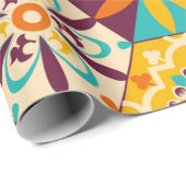  patchwork-kantelpatroon.  decoratief cadeaupapier (Rol Hoek)