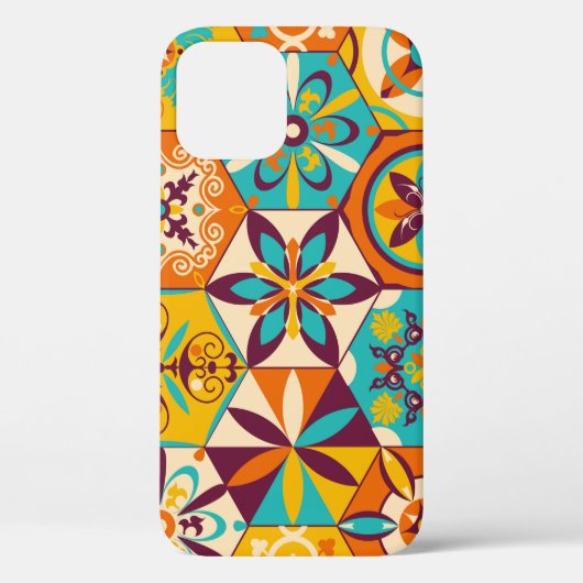 patchwork-kantelpatroon. decoratief Case-Mate iPhone case (Achterkant)