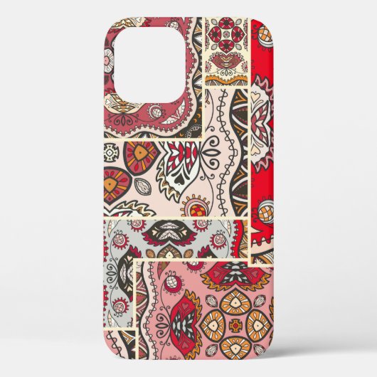 patchwork-kantelpatroon. decoratief Case-Mate iPhone case (Achterkant)