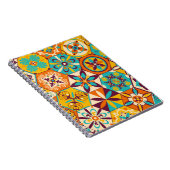 patchwork-kantelpatroon. decoratief notitieboek (Rechterzijde)