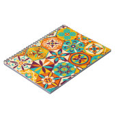 patchwork-kantelpatroon. decoratief notitieboek (Linkerzijde)