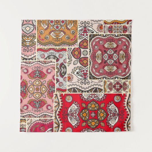  patchwork-kantelpatroon.  decoratief wandkleed (Voorkant (horizontaal))