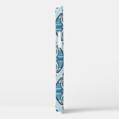 patchwork-kantelpatroon. Handgetrokken decora Case-Mate iPhone Case (Achterkant / Rechts)