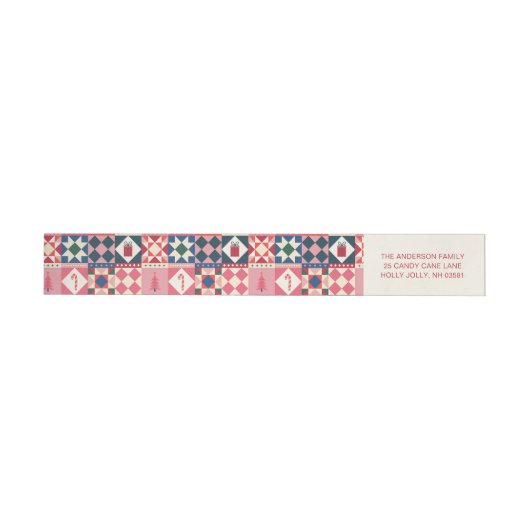 Patchwork Kerst Multi Kleur (Individueel)