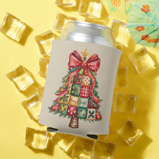 Patchwork Kerstboom Coquette Kerstboom Blikjeskoeler (Insitu Zomer)