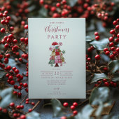 Patchwork Kerstboom Preppy Kaart