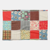Patchwork Keukenhanddoek 16" x 24" (Horizontaal)
