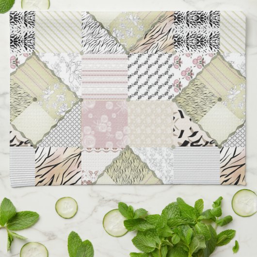 Patchwork Kitchen Towel Theedoek (Gevouwen)
