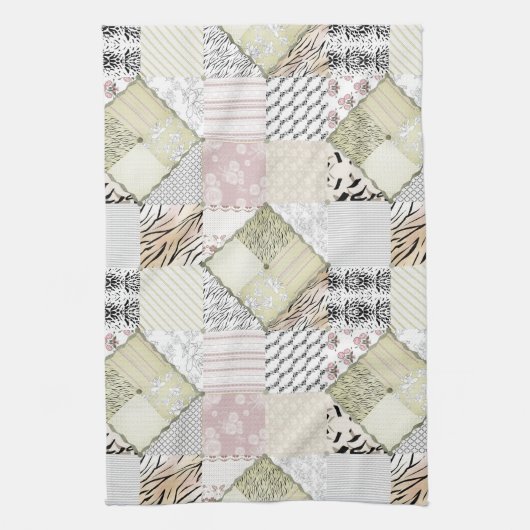 Patchwork Kitchen Towel Theedoek (Verticaal)
