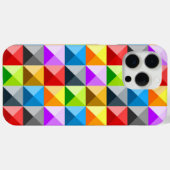 Patchwork Kleurrijke geometrie retro patroon Case-Mate iPhone Case (Achterkant (horizontaal))