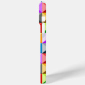 Patchwork Kleurrijke geometrie retro patroon Case-Mate iPhone Case (Achterkant / Links)