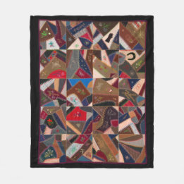  patchwork-knappe quilt design fleece deken