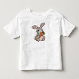Patchwork Konijn Quilted Cottagecore Konijn Ontwer Kinder Shirts