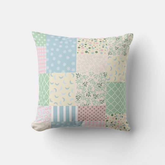 Patchwork Kussen (Voorkant)