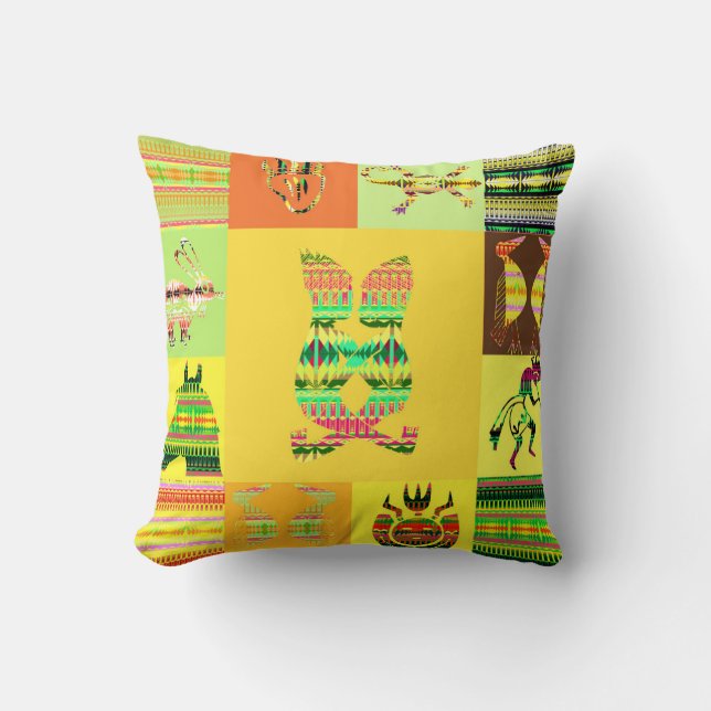 Patchwork Kussen (Voorkant)