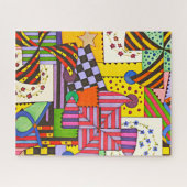 Patchwork Legpuzzel (Horizontaal)