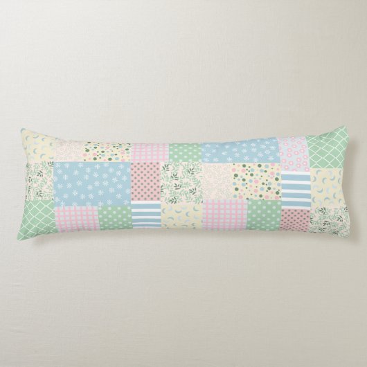Patchwork Lichaamskussen (Voorkant)