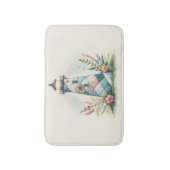 Patchwork Lighthouse Coastal Floral Scene Badmat (Voorkant Verticaal)