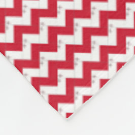 Patchwork Malta Vlag Patroon Fleece Deken