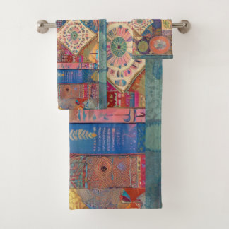 Patchwork Mandala handdoek set