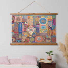 Patchwork Mandala Wall Hanging Hangend Wandkleed