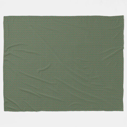 Patchwork Mauritanië Vlag Patroon Fleece Deken (Voorkant (Horizontaal))