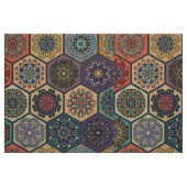  patchwork met floral mandala - elementen stof (Fat Quarter)