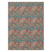  patchwork met floral mandala - elementen tafelkleed (Voorkant)