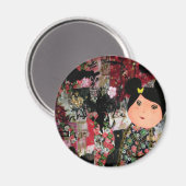 Patchwork Momiji Magneet (Voorkant / Achterkant)