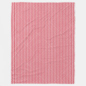 Patchwork Monaco Vlag Patroon Fleece Deken (Voorkant)