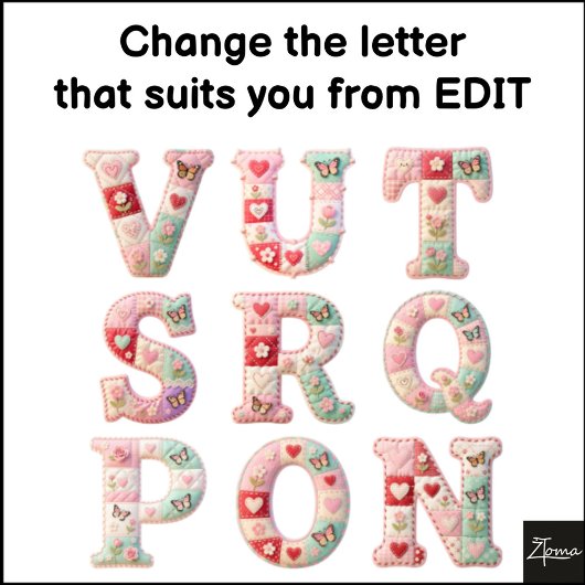 Patchwork Monogram Striped Backpack Quilted  Bedrukte Rugzak