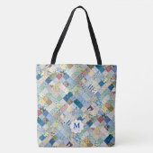 patchwork monogram tote bag (Voorkant)