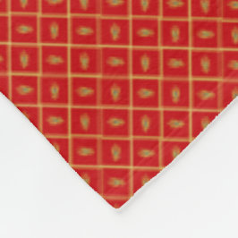 Patchwork Montenegro Vlag Patroon Fleece Deken