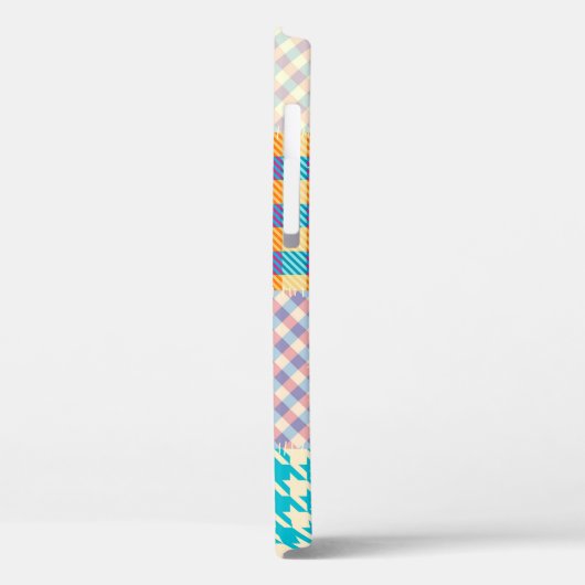 patchwork: naadloze textielachtergrond Case-Mate iPhone case (Achterkant / Links)