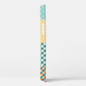 patchwork: naadloze textielachtergrond Case-Mate iPhone case (Achterkant / Rechts)