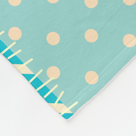 patchwork: naadloze textielachtergrond fleece deken (Hoek)