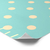  patchwork: naadloze textielachtergrond poster (Hoek)