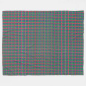 Patchwork Namibië vlag patroon Fleece Deken (Voorkant (Horizontaal))