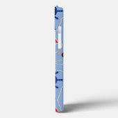 Patchwork Nautisch ontwerp Case-Mate iPhone Case (Achterkant / Links)
